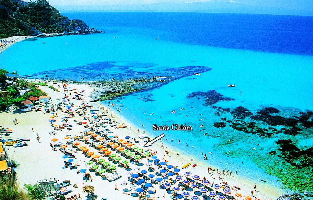 Hotel Santa Chiara Capo Vaticano Esterno foto